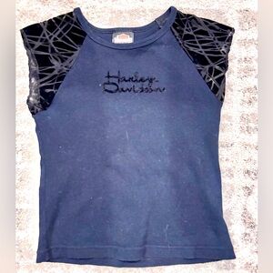 Harley-Davidson top Black size S juniors
